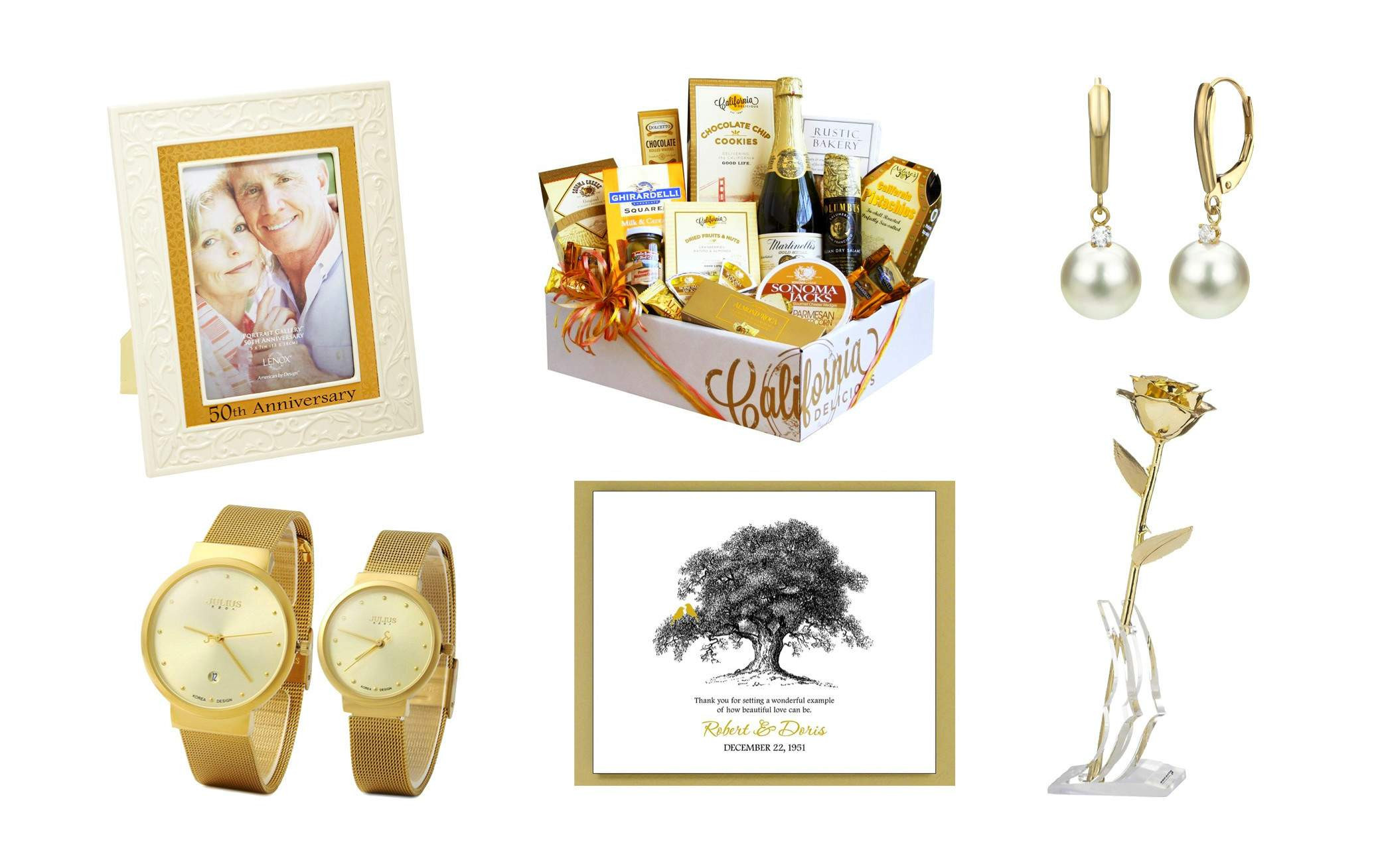 Gift For 50th Wedding Anniversary
 Top 10 Best 50th Wedding Anniversary Gifts