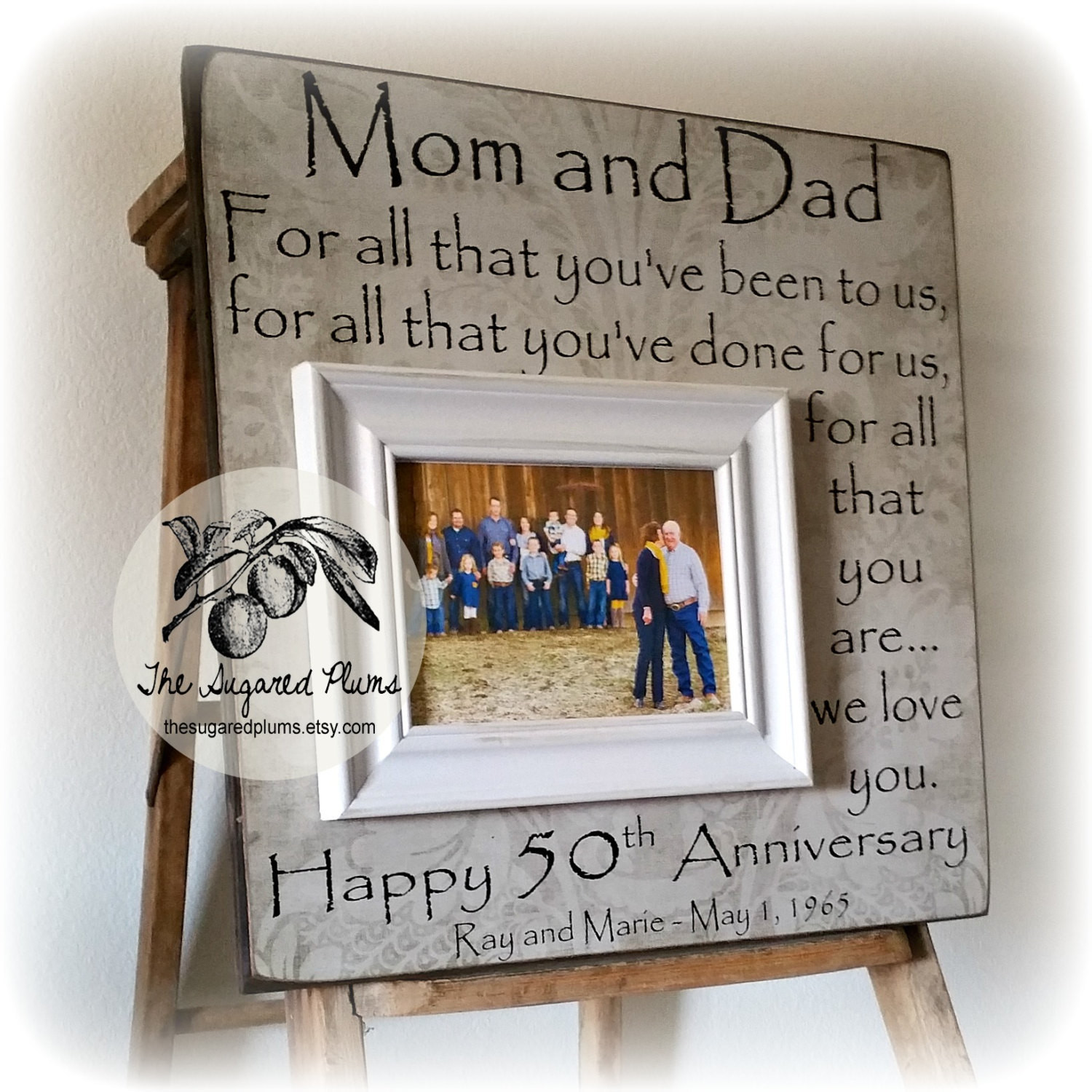 Gift For 50th Wedding Anniversary
 50th Anniversary Gifts Parents Anniversary Gift For All That