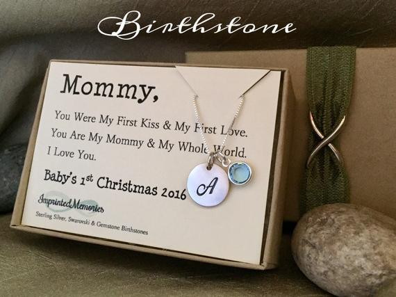 Gift For Wife Having Baby
 Items similar to First Christmas New Mom Gift Baby s First