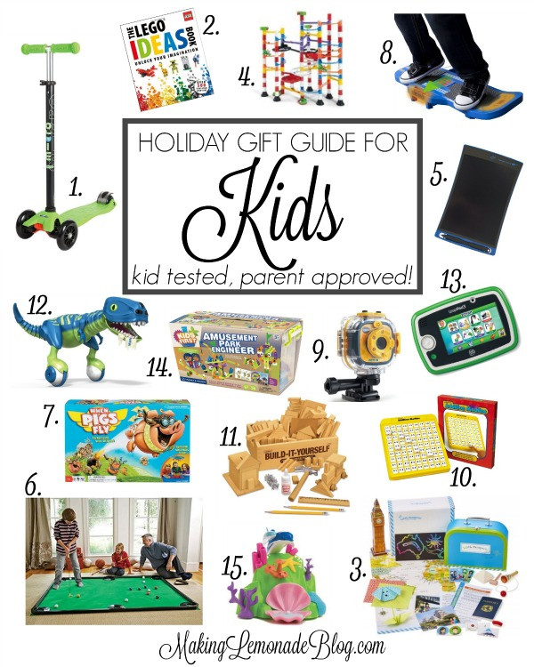 Gift Guides For Kids
 15 Best Holiday Gifts for Kids Kid Tested Parent