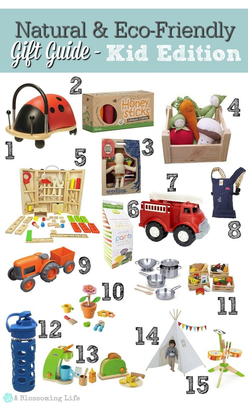 Gift Guides For Kids
 Natural & Eco Friendly Gift Guide Kid Edition