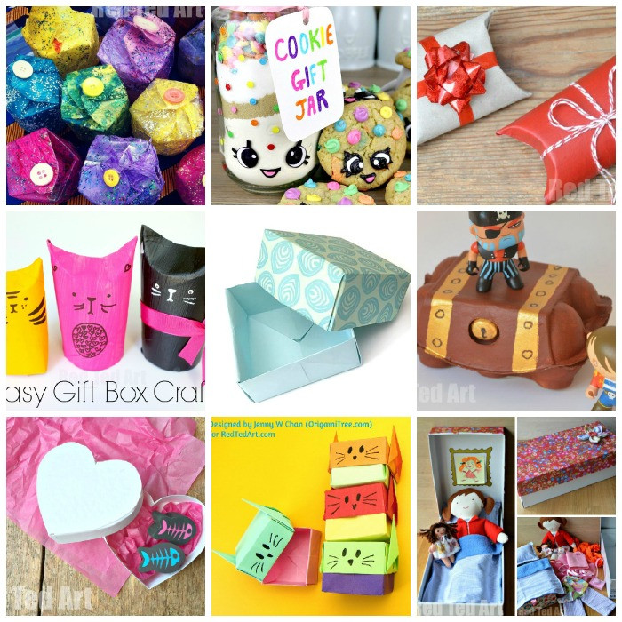 Gift Idea For Kids
 Over 15 Quirky Gift Box ideas for kids to make and enjoy