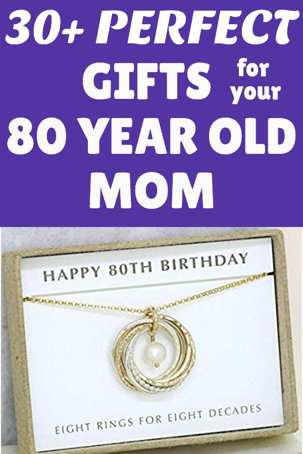Gift Ideas For 80 Year Old Mother
 80th Birthday Gift Ideas for Mom