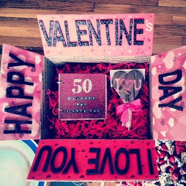 Gift Ideas For Boyfriend On Valentine'S Day
 Valentine box 50 reasons I LOVE U