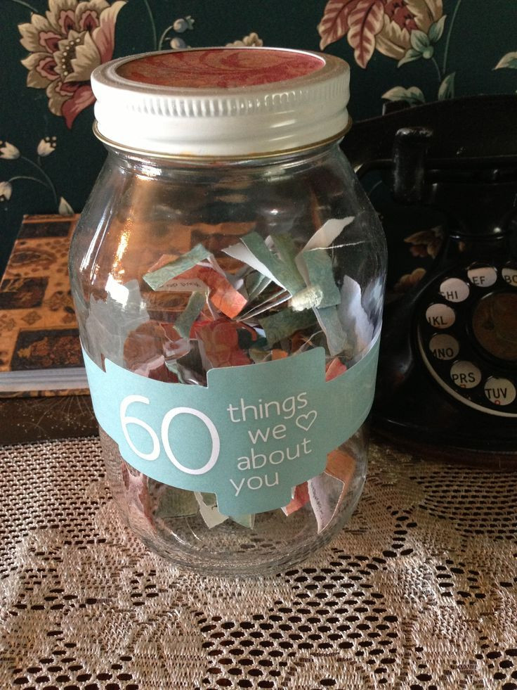 Gift Ideas For Boyfriends Mom Birthday
 60 Things we love about you 60th Birthday Gift Ideas for