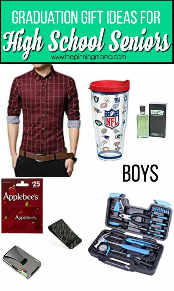Gift Ideas For College Boys
 High School Graduation Gift ideas • The Pinning Mama
