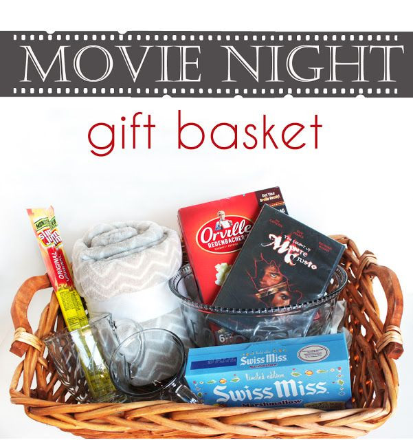 Gift Ideas For Couple Friends
 Hot Chocolate and Popcorn Movie Night Gift Basket