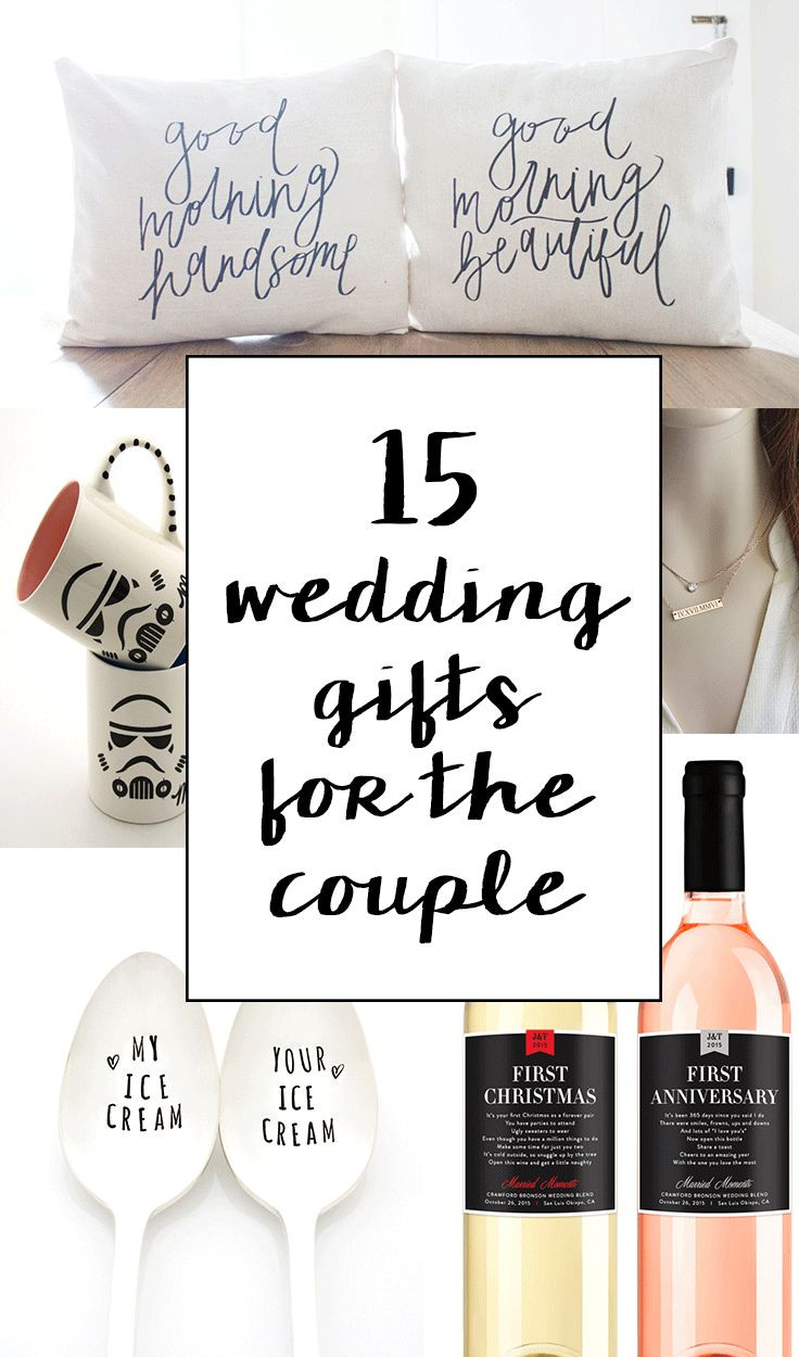 Gift Ideas For Couple Friends
 15 Sentimental Wedding Gifts for the Couple