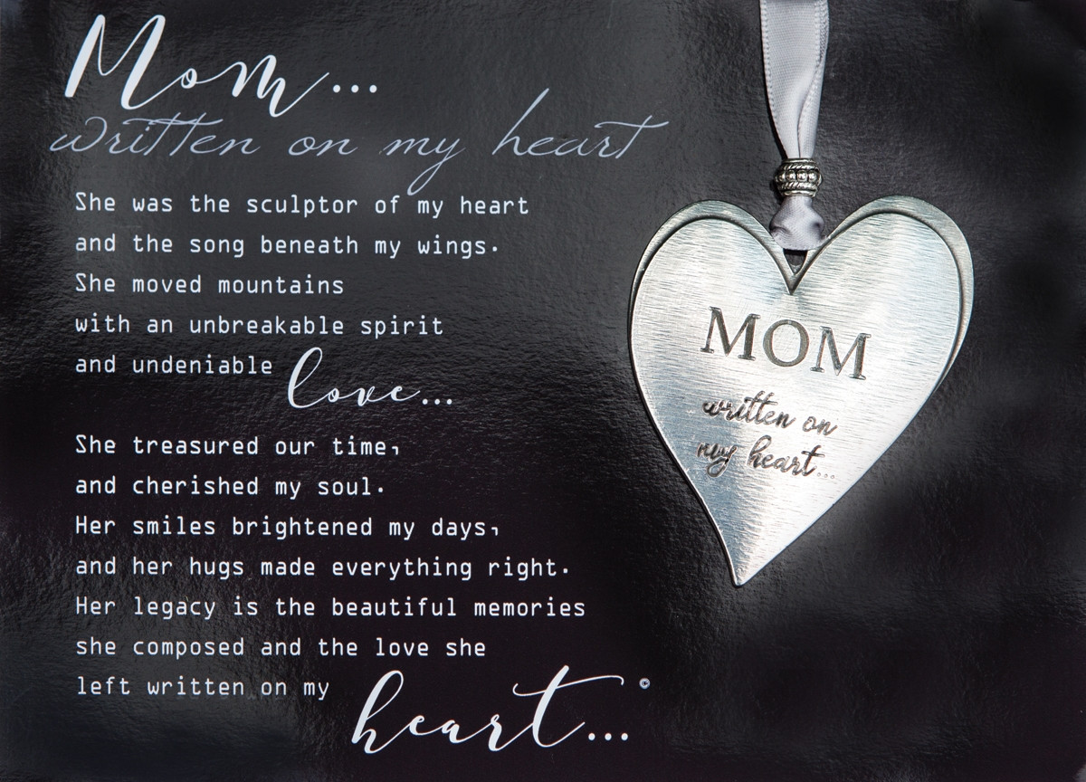 Gift Ideas For Death Of Mother
 Mom Loss Remembrance Gift