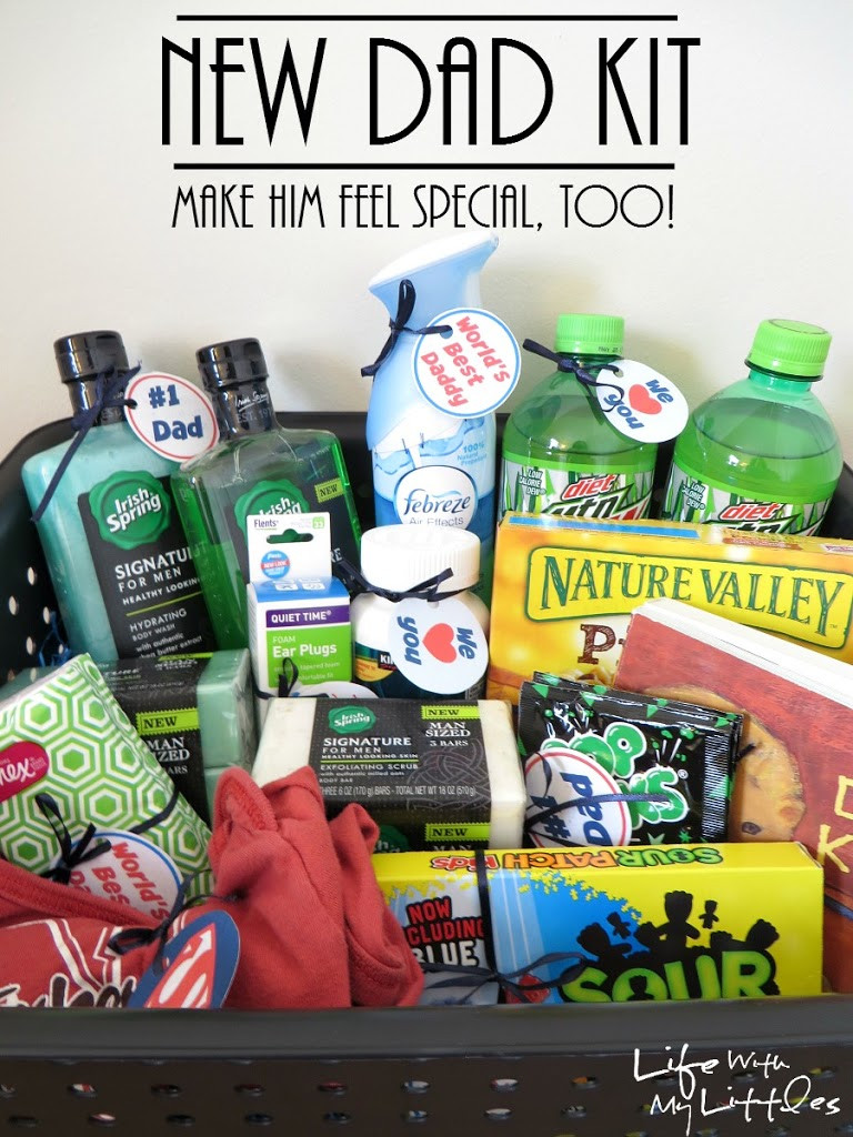 Gift Ideas For Fathers To Be
 New Dad Kit Life With My Littles
