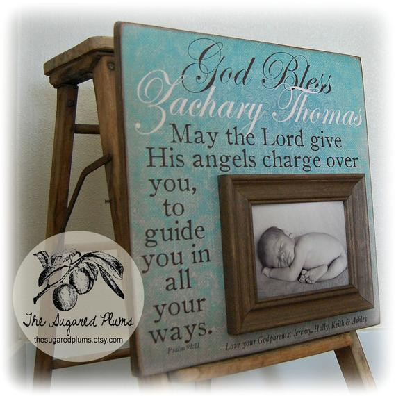 Gift Ideas For Godfather At Baptism
 Baptism Gift Baptism Gift from Godparent by thesugaredplums