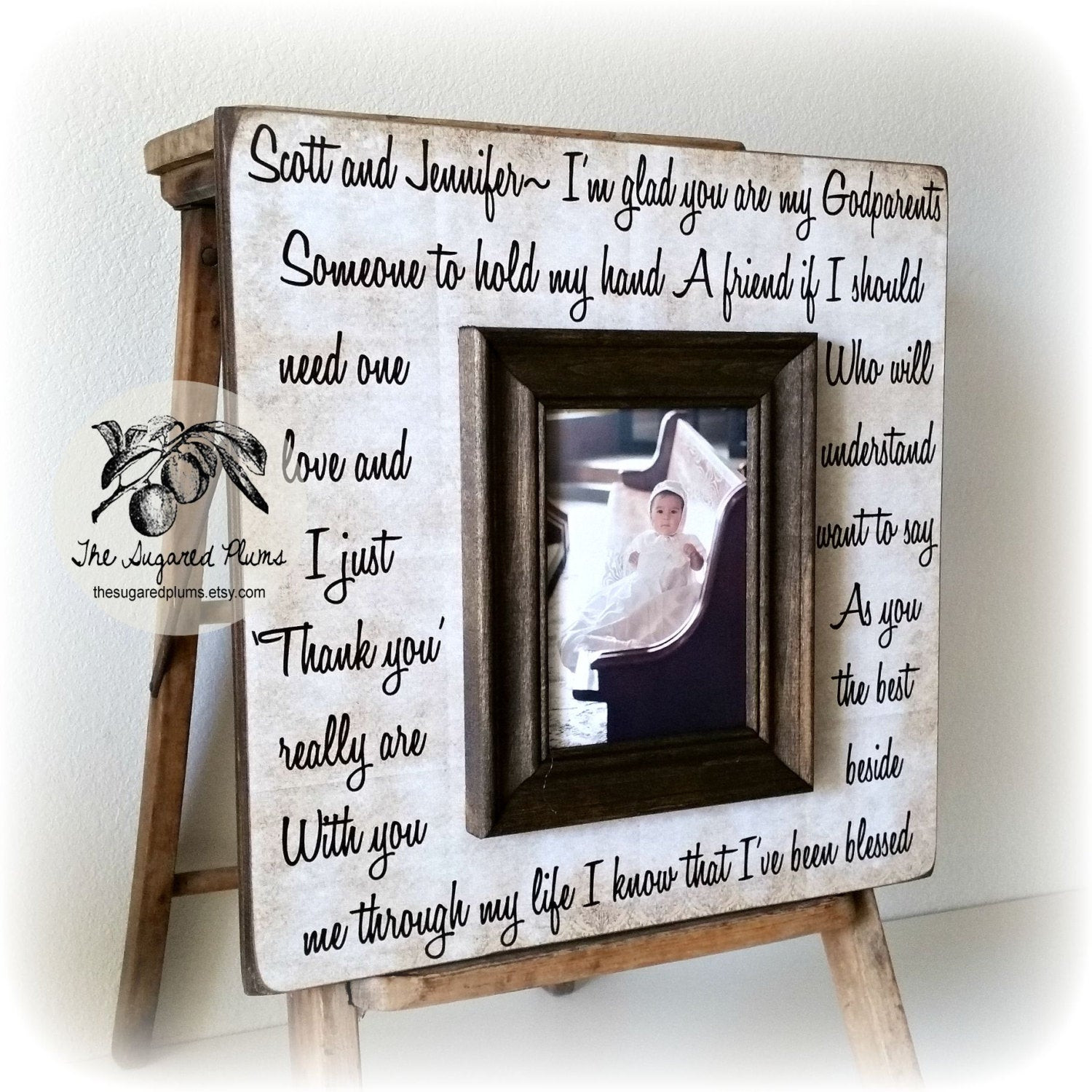Gift Ideas For Godfather At Baptism
 Godmother Gift Godfather Gift Godparent Gift Baptism Gift