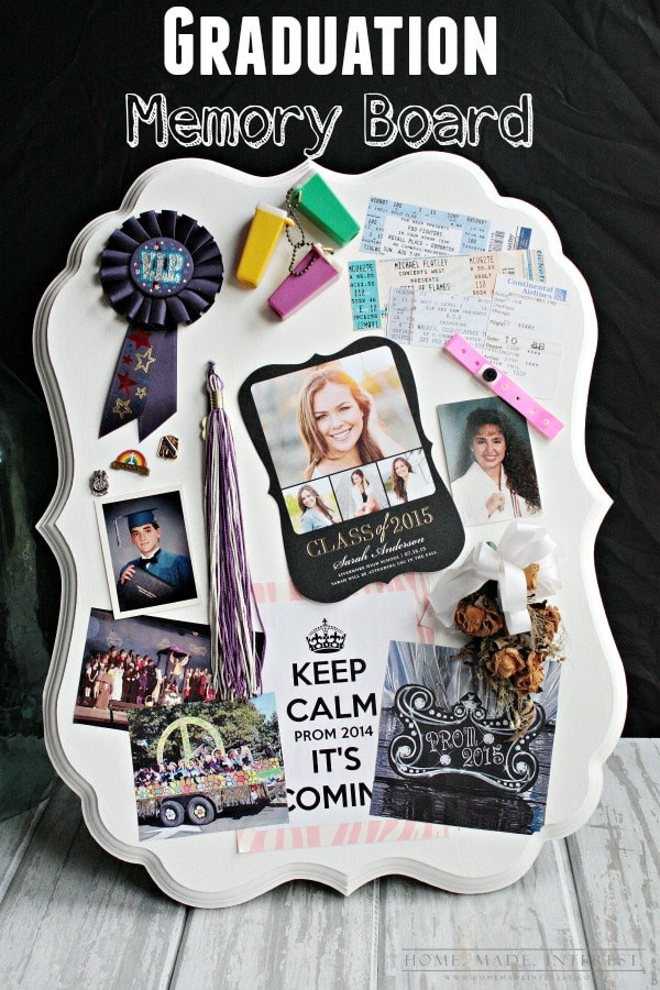 Gift Ideas For Graduation Party
 Graduation Memory Board Home Made Interest