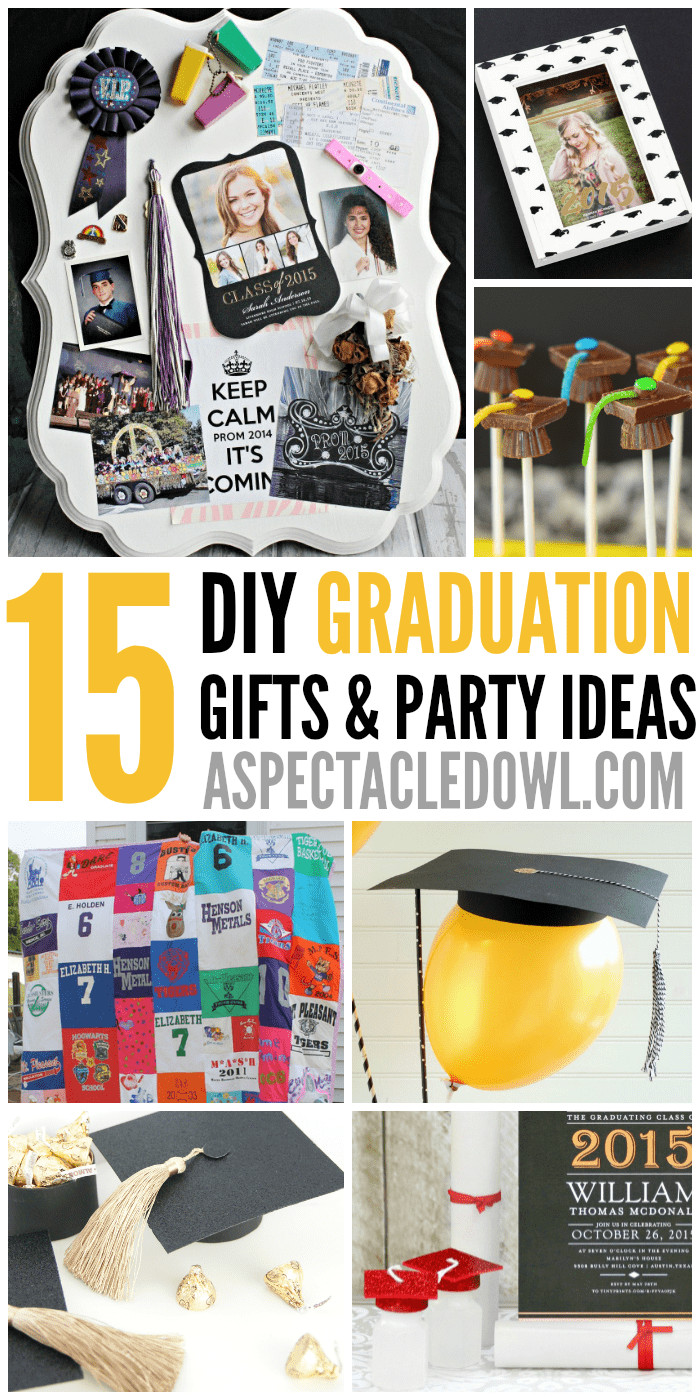 Gift Ideas For Graduation Party
 15 DIY Graduation Gift‭ & ‬Party Ideas A Spectacled Owl