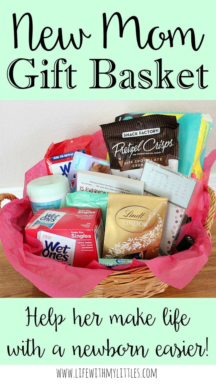 Gift Ideas For Mom To Be At Baby Shower
 New Mom Gift Basket
