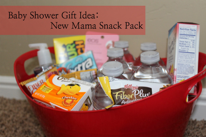 Gift Ideas For Mom To Be At Baby Shower
 DIY Baby Shower Gift New Mother Snack Pack