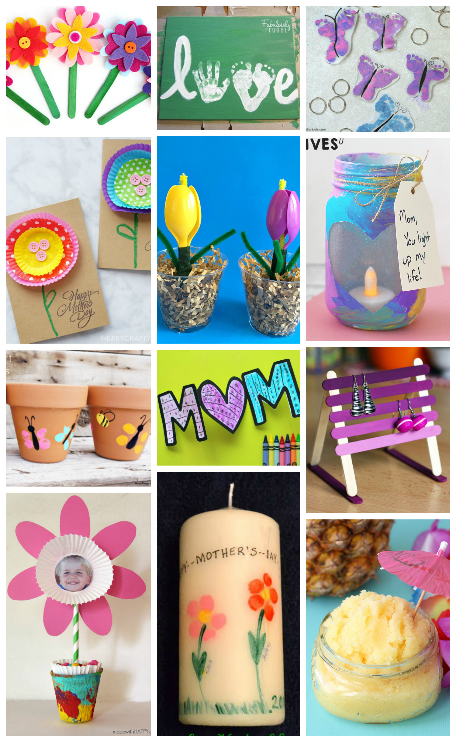 Gift Ideas For Mothers
 Easy Mother s Day Crafts for Kids Happiness is Homemade