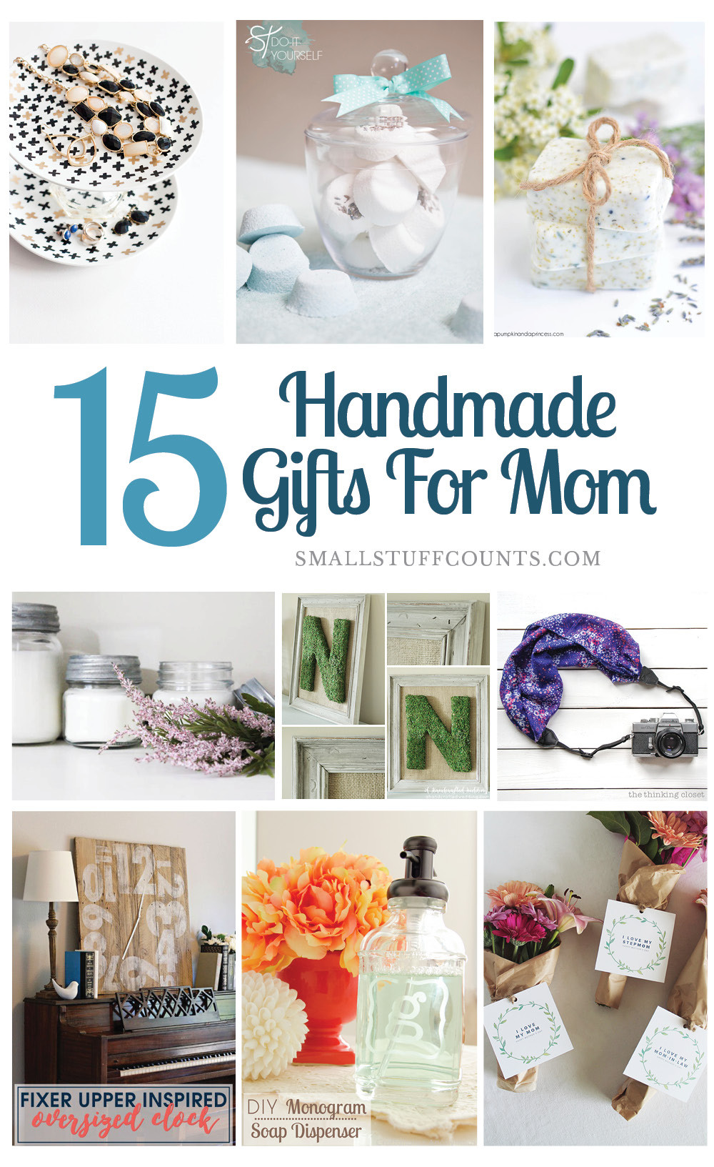 Gift Ideas For Mothers
 Beautiful DIY Gift Ideas For Mom