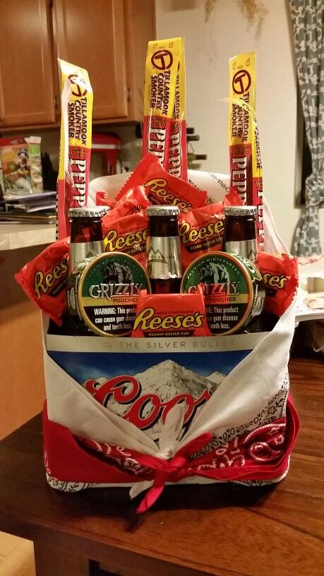 Gift Ideas For Redneck Boyfriend
 Redneck Man Bouquet for Valentine s Day shit I need to remember later