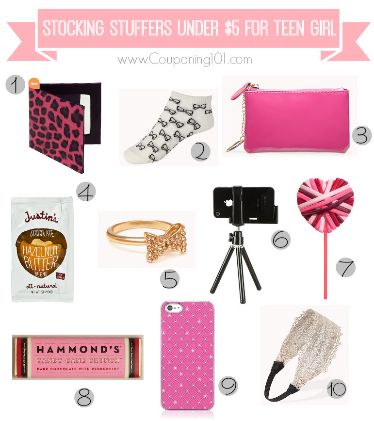 Gift Ideas For Teenage Girlfriend
 10 Stocking Stuffer Ideas for Teen Girls for $5 or Less