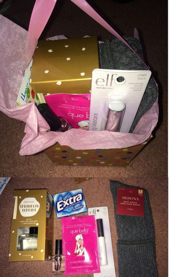 Gift Ideas For Teenage Girlfriend
 Pin on GIFT BASKETS