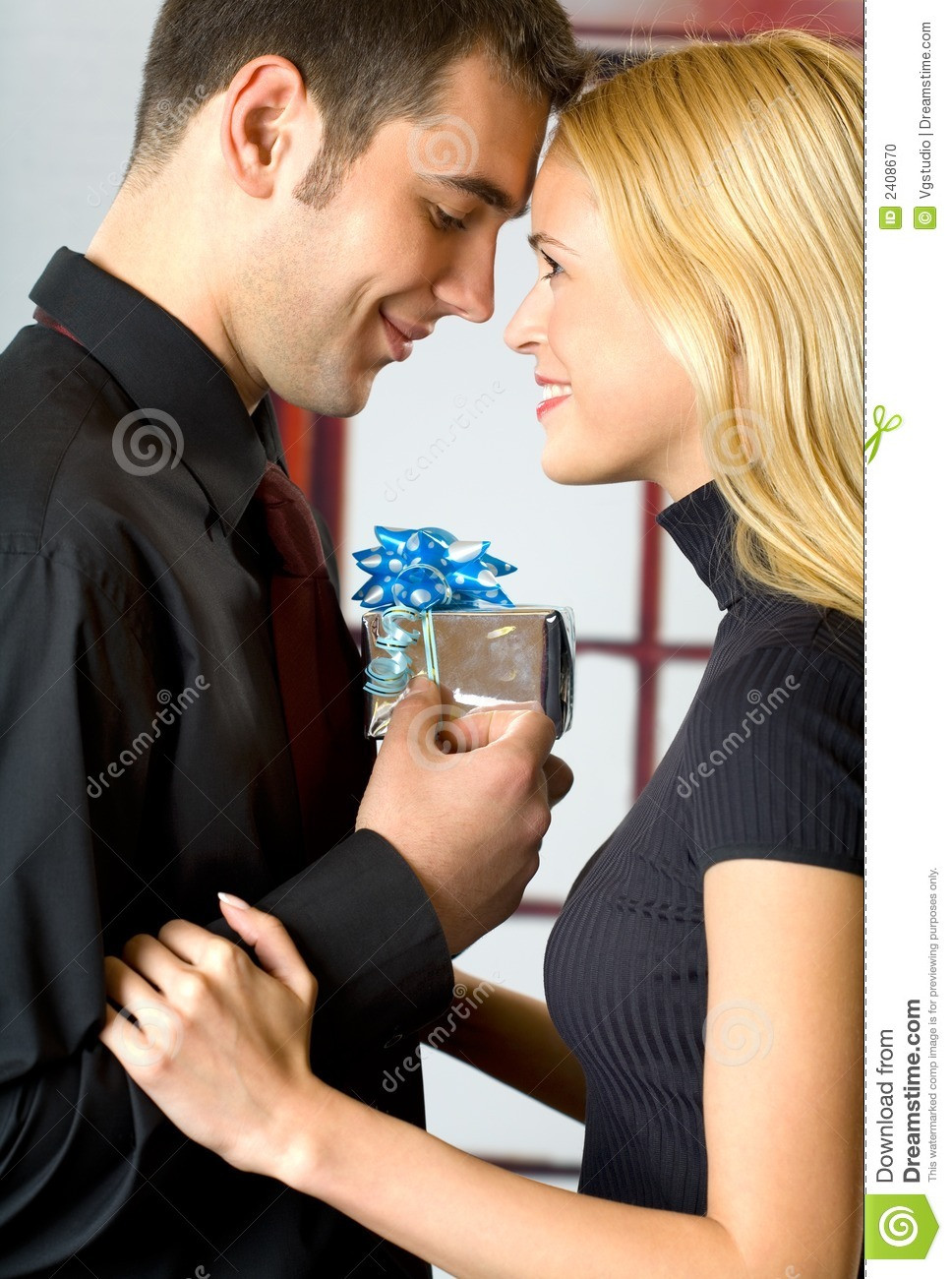Gift Ideas For Young Couple
 Young Couple With Gifts Stock Image