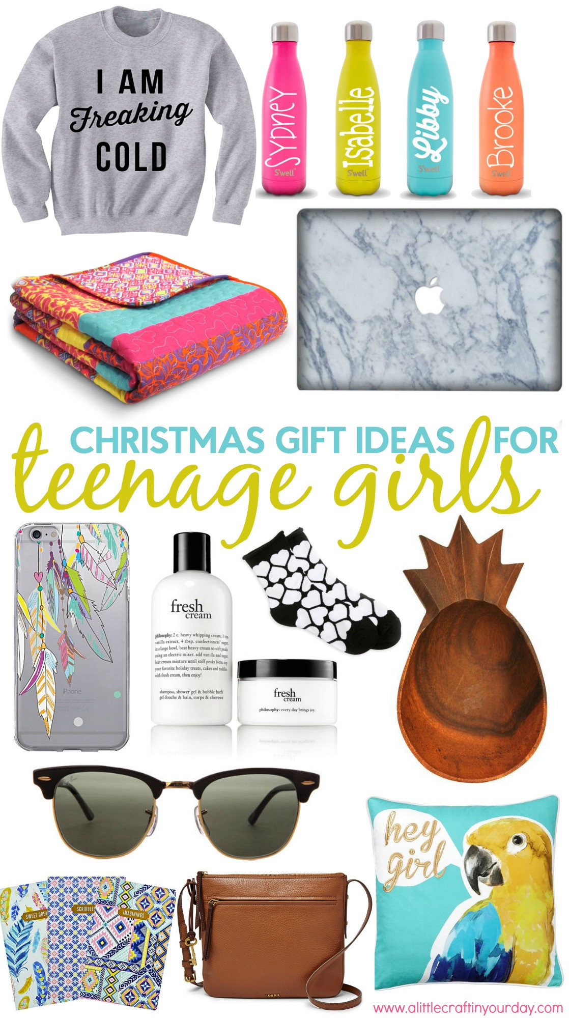 Gift Ideas Teen Girls
 Christmas Gift Ideas for Teen Girls A Little Craft In