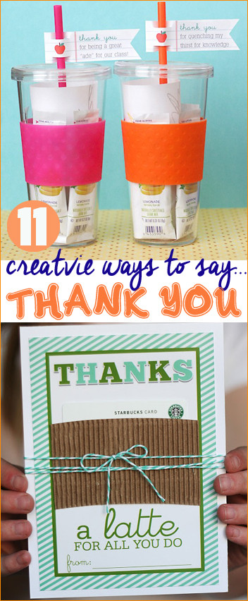 Gift Ideas To Say Thank You For Helping
 Creative Ways to Say Thank You Paige s Party Ideas