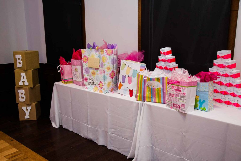 Gift Table Baby Shower Ideas
 Real Events The Falls Event Center