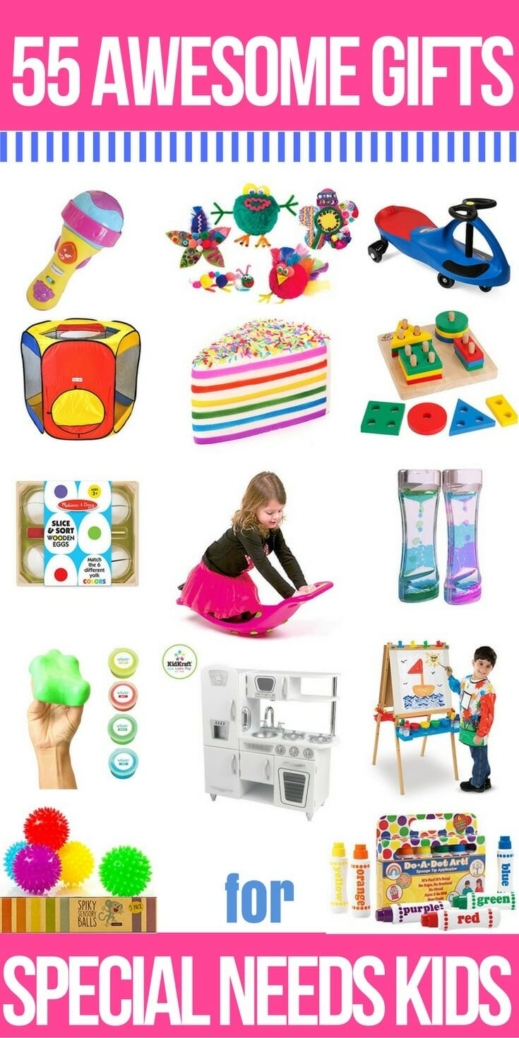 Gifts For Disabled Child
 55 Awesome Gift Ideas for Kids with Special Needs Mom