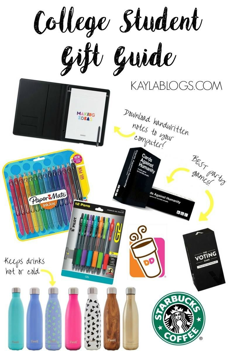 Gifts For Kids Going To College
 College Student Gift Guide with Wa