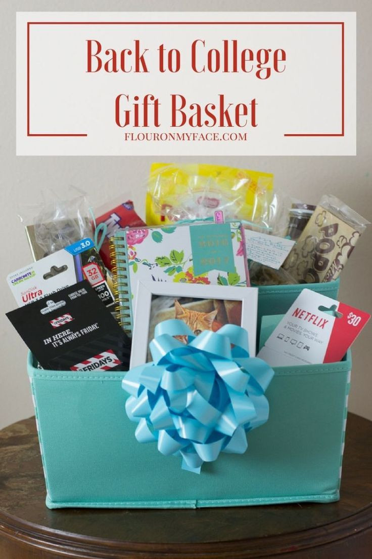 Gifts For Kids Going To College
 DIY Back to College Gift Basket Recipe