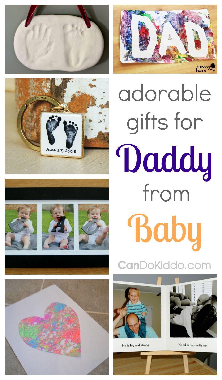 Gifts From Baby To Dad
 Adorable Gifts For Dad From Baby