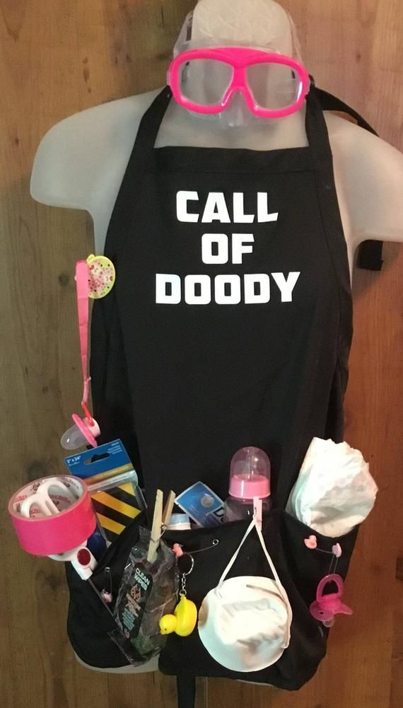 Gifts From Baby To Dad
 Daddy baby shower funny t Diaper Duty Call of Doody
