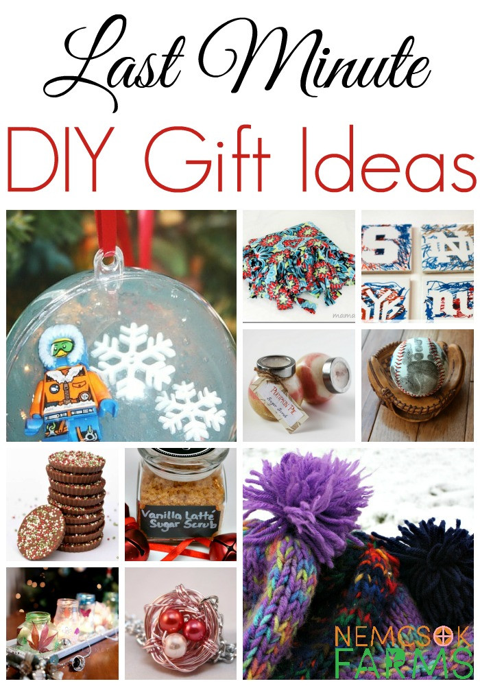 Gifts Ideas DIY
 Last Minute DIY Gift Ideas Nemcsok Farms