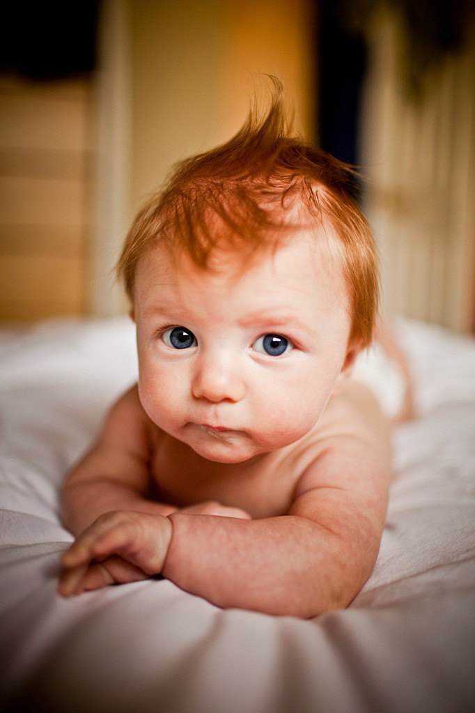 Ginger Hair Baby
 family photography