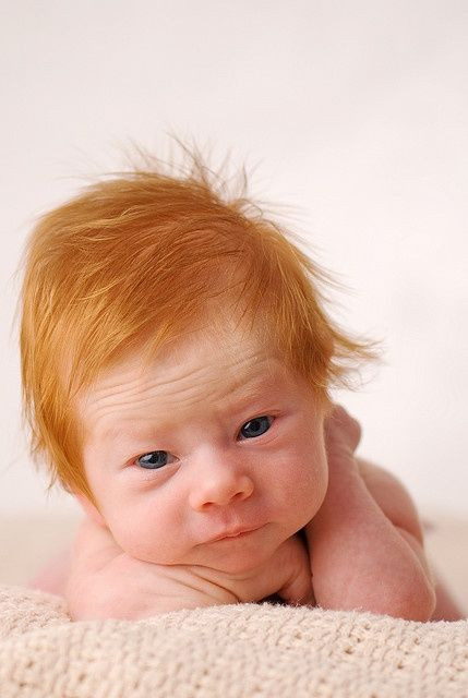 Ginger Hair Baby
 Too cute not to pin it How precious