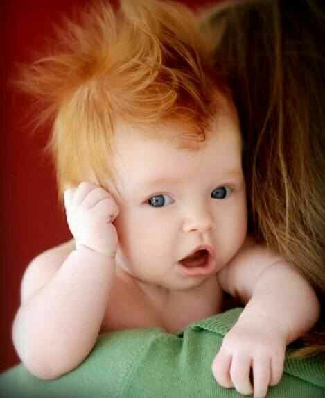 Ginger Hair Baby
 Ginger baby Hipster Babies
