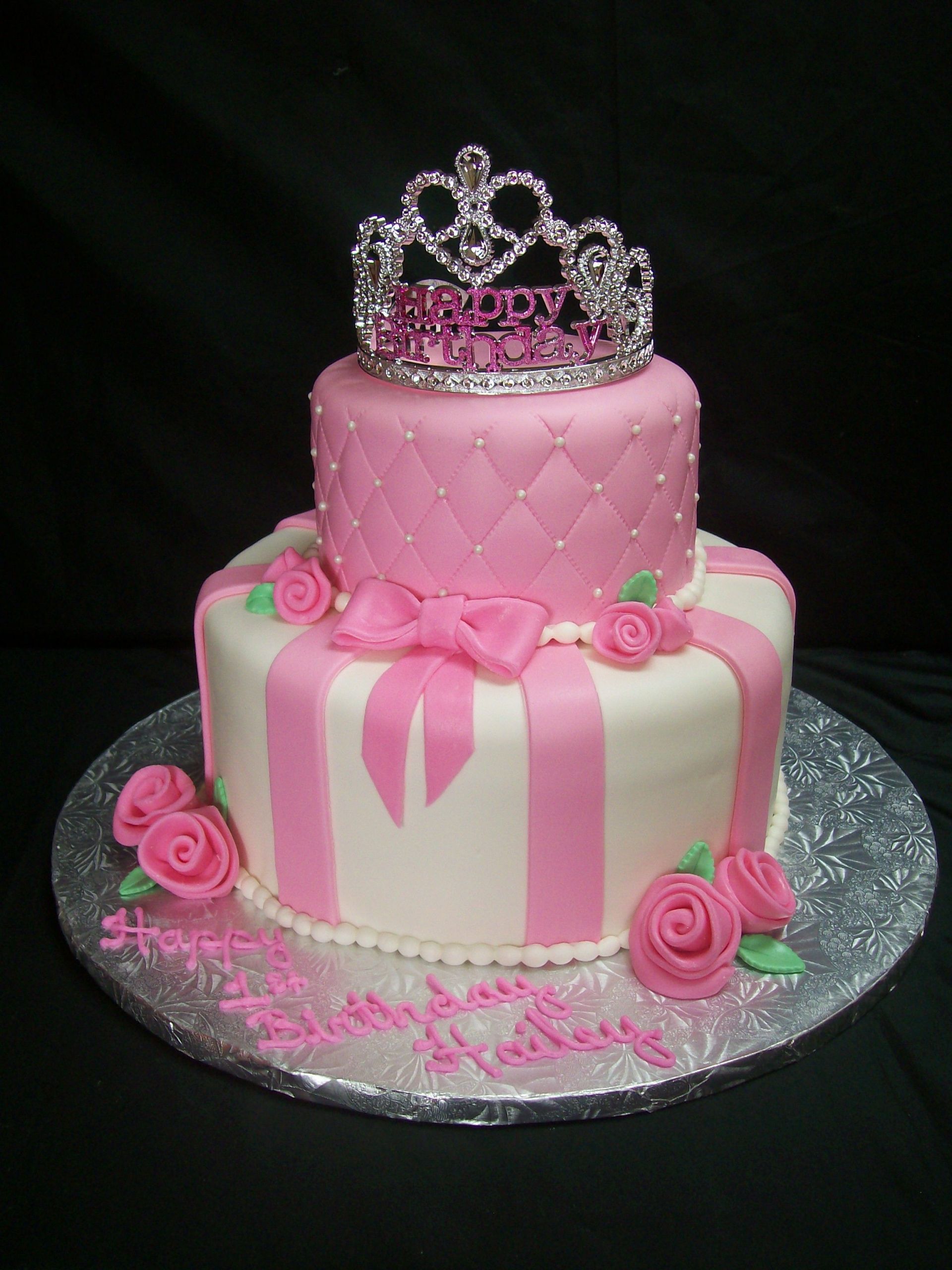 Girl Birthday Cake Ideas
 Pink Princess Themed Birthday Cake Ideas for little girl