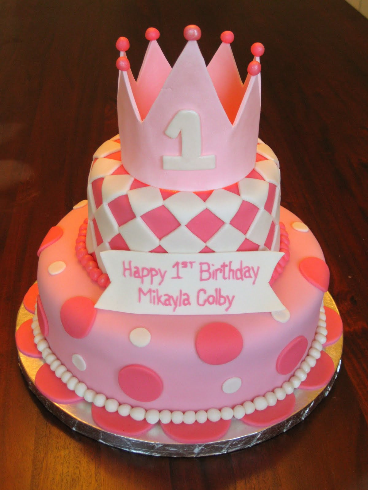 Girl Birthday Cake Ideas
 Fun Fondant Cakes I love looking at colorful cakes
