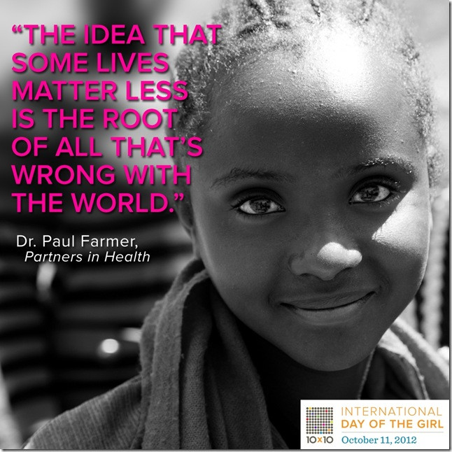 Girl Education Quotes
 International Day of the Girl Thursday October 11th
