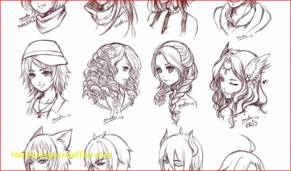 Girl Hairstyles Drawing
 Anime Girl With Short Wavy Hair Best Short Hair Styles