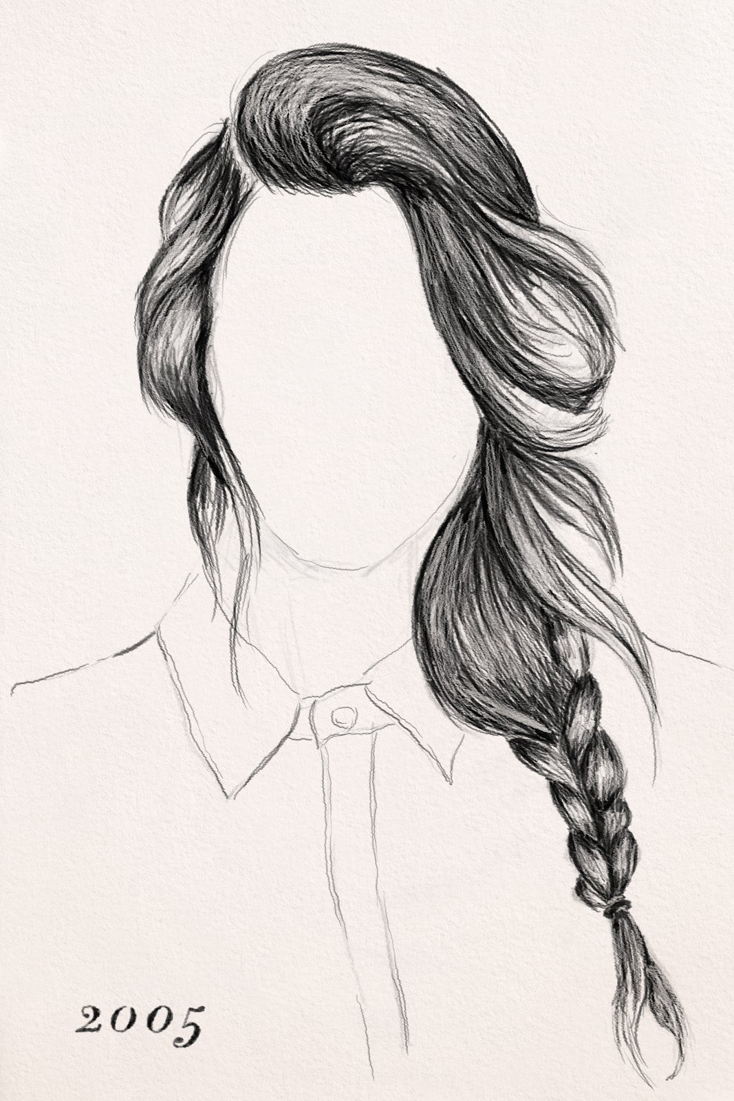 Girl Hairstyles Drawing
 Hair Braiding History Past Braid Techniques