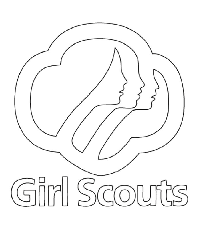 Girl Scout Coloring Pages Printable
 Daisy Girl Scout Coloring Pages