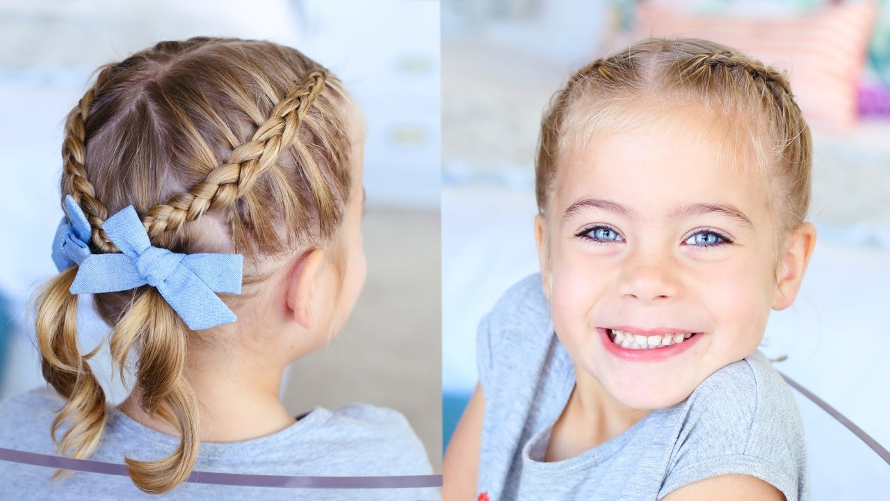 Girl Toddler Hairstyles
 Criss Cross Pigtails Toddler Hairstyles