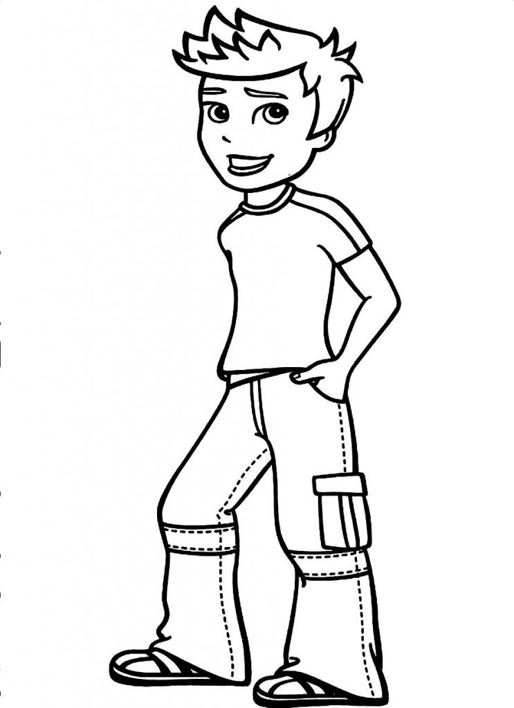 Girls And Boys Coloring Pages
 Free Printable Boy Coloring Pages For Kids