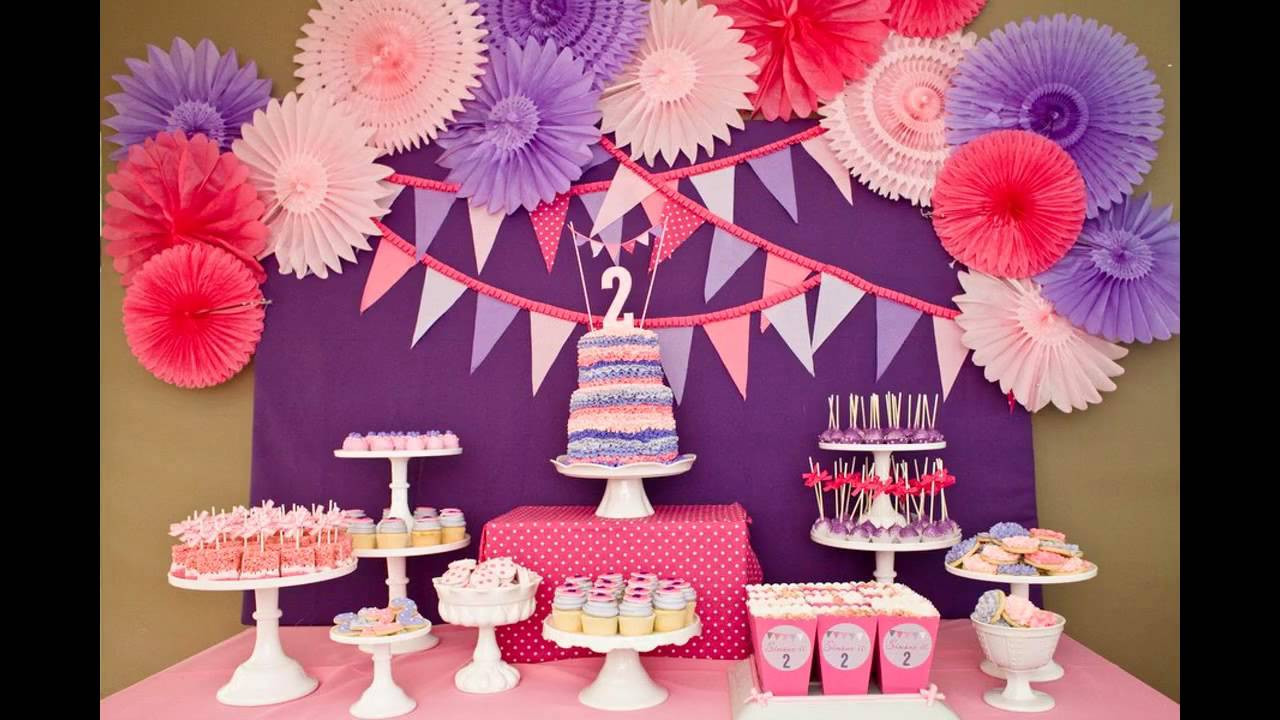 Girls Birthday Party Ideas
 Cool Girls birthday party decorations ideas