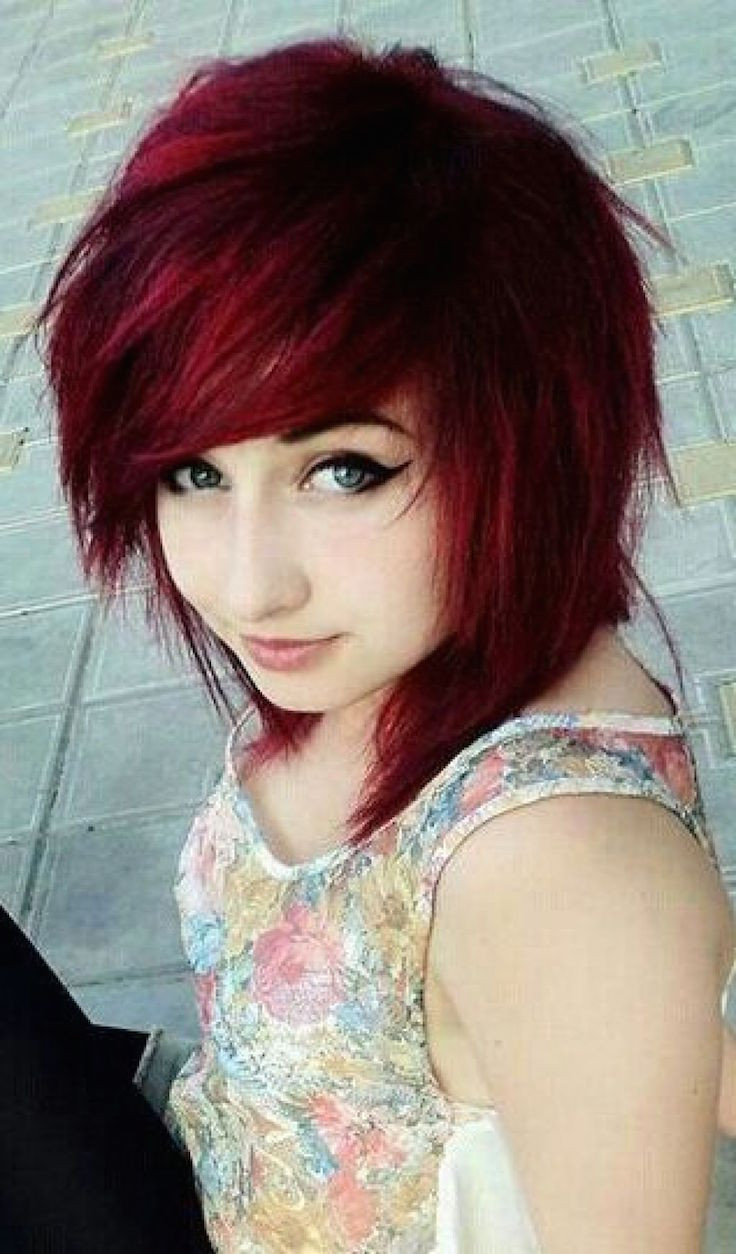 Girls Emo Haircuts
 20 Emo Hairstyles for Girls Feed Inspiration
