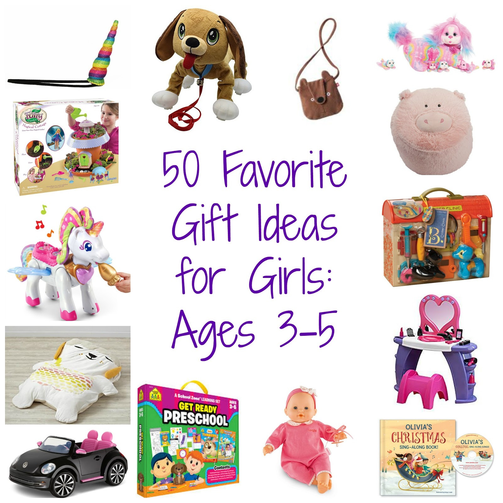 Girls Gift Ideas Age 6
 50 Favorite Gift Ideas for Girls Ages 3 5 The Chirping Moms