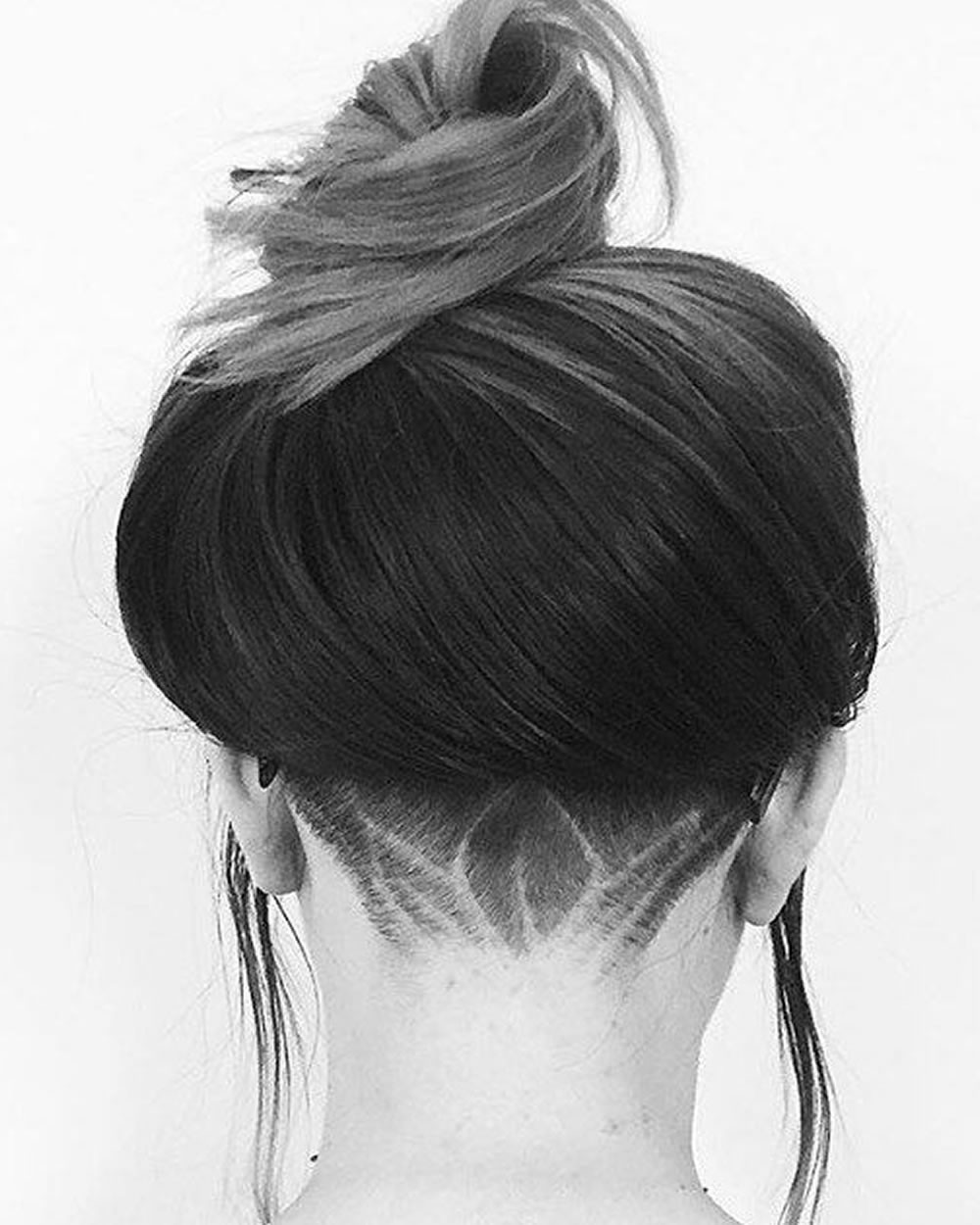 Girls Hairstyle Design
 Nape Shaved Design Women for 2018 – Best Nape Haircut
